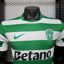 CAMISA VERSÃO PLAYER DO SPORTING 23/24 VERDE E BRANCO